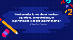 Math is about understanding